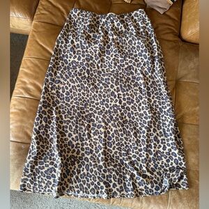 Abercrombie Leopard Print Women's Skirt